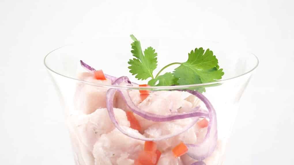 Ceviche de Badejo ou Abadejo