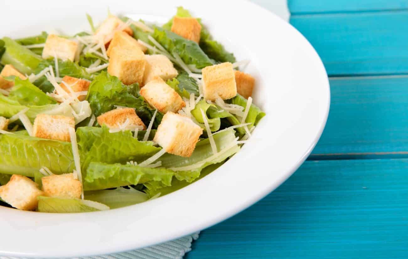 Caesar salad, receita original do molho
