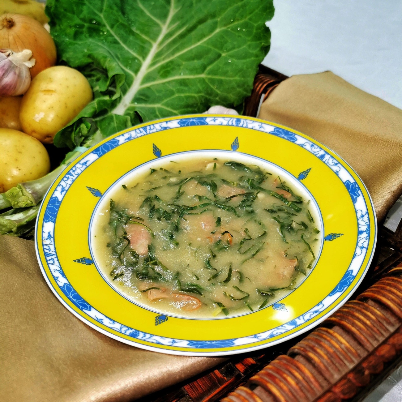 Receita de Caldo Verde, a mais famosa sopa portuguesa